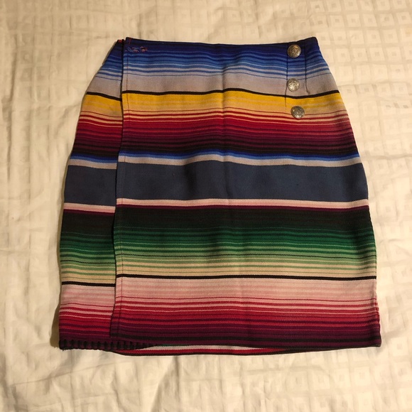 Beautiful, colourful wrap skirt. - Picture 1 of 6
